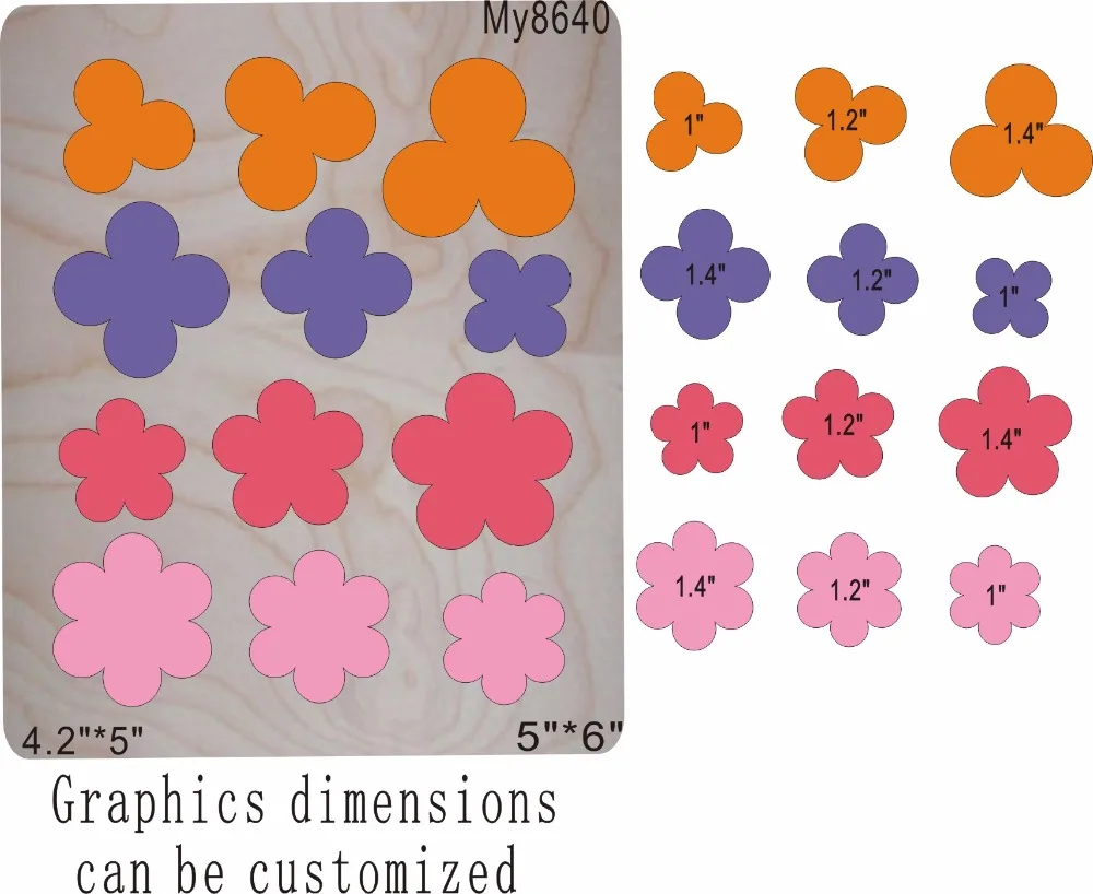 

DIY Wooden dies fit MY// Scrabooking