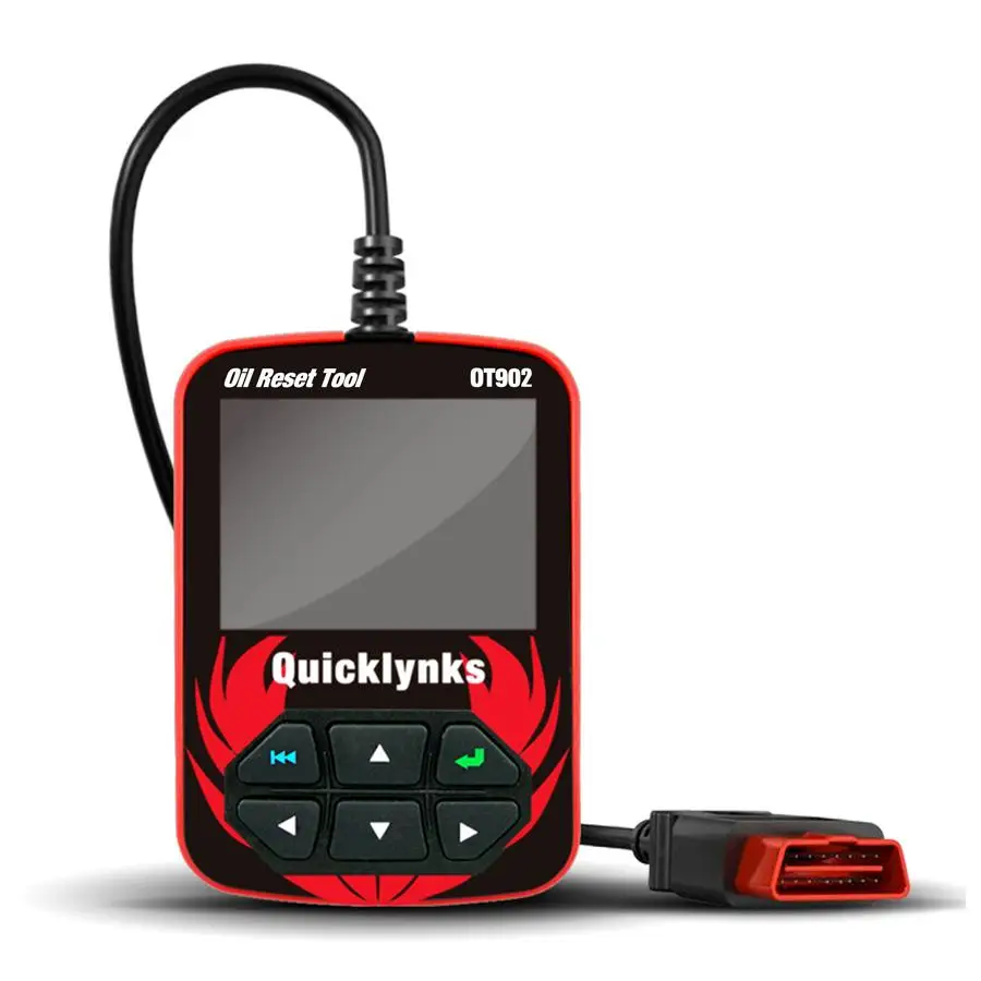 2017 New Arrivel 100% Original QuickLynks OBDII Oil Service Reset Tool OT 902 Airbag OT902 Free Shipping |