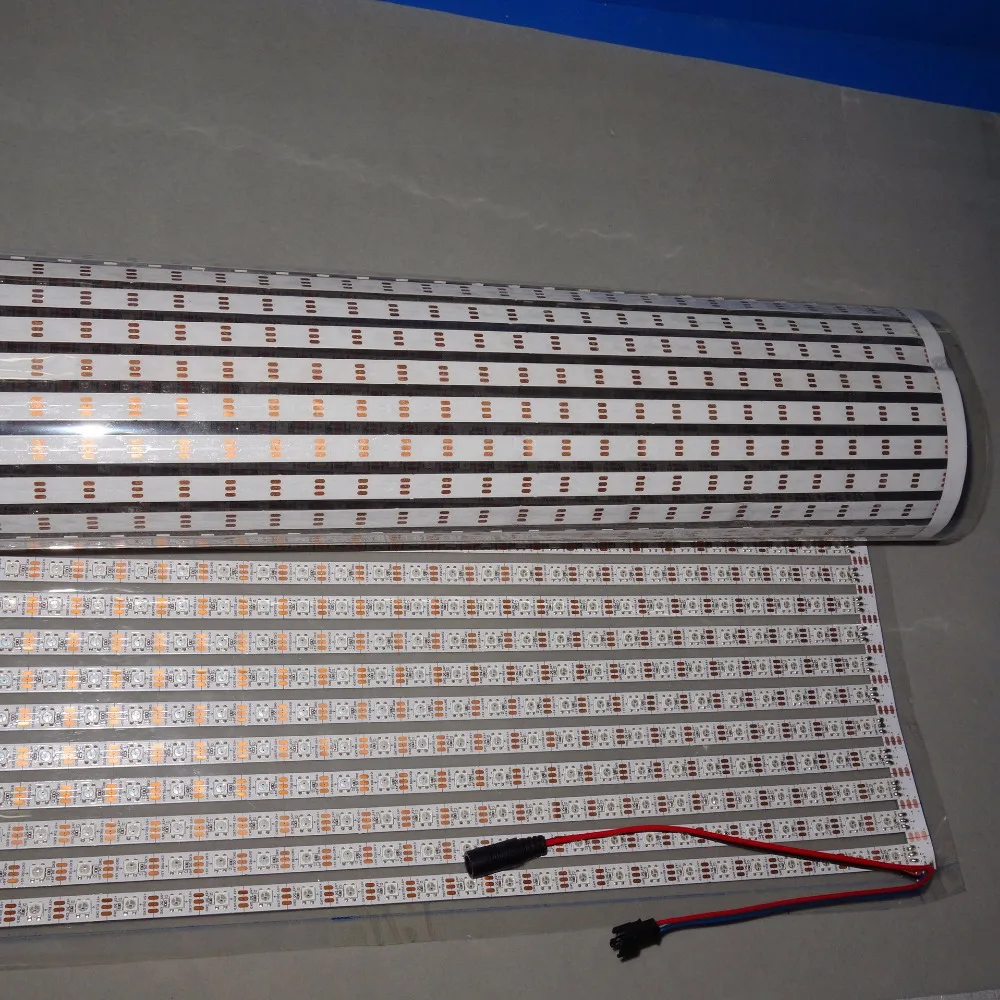 30*30 пикселей RGB Полноцветный WS2812B гибкий светодиодный светильник для Пиксельной