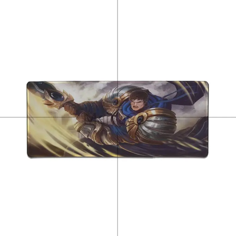 Игровой коврик для мыши Maiyaca garen league of legends из натурального каучука Настольный с