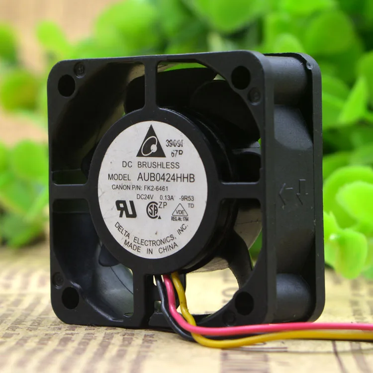 AUB0424HHB 40154 см 24V 0.13a 3 линии бесшумный вентилятор охлаждения|Кулеры и системы