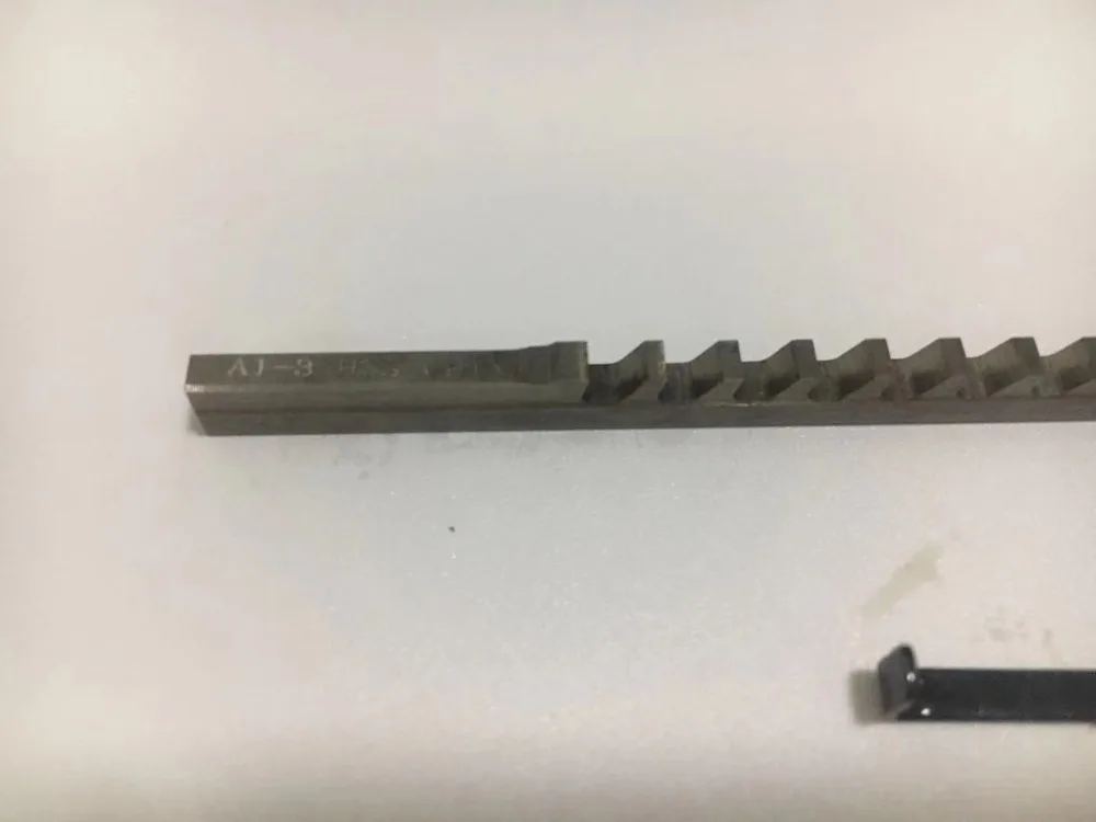 HSS Keyway Broach с прошивкой высокоскоростные стальные инструменты для прошивки 3 мм