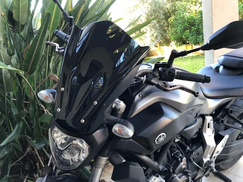Для YAMAHA MT07 MT 07 FZ07 FZ 2013 2014 2015 2016 2017 ветровое стекло мотоцикла ветрозащитные