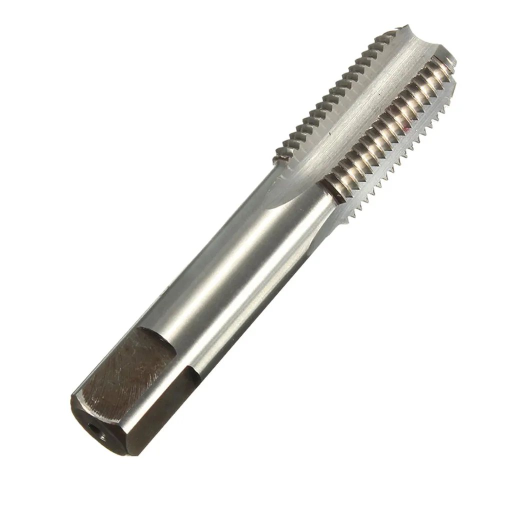 Sliver 55 градусов 4 флейты водопроводный кран G1/4-19 BSP 55 градусов Труба 1/4 ''резьба штамповочный кран штепсельная вилка конусная труба кран - Цвет: Sliver