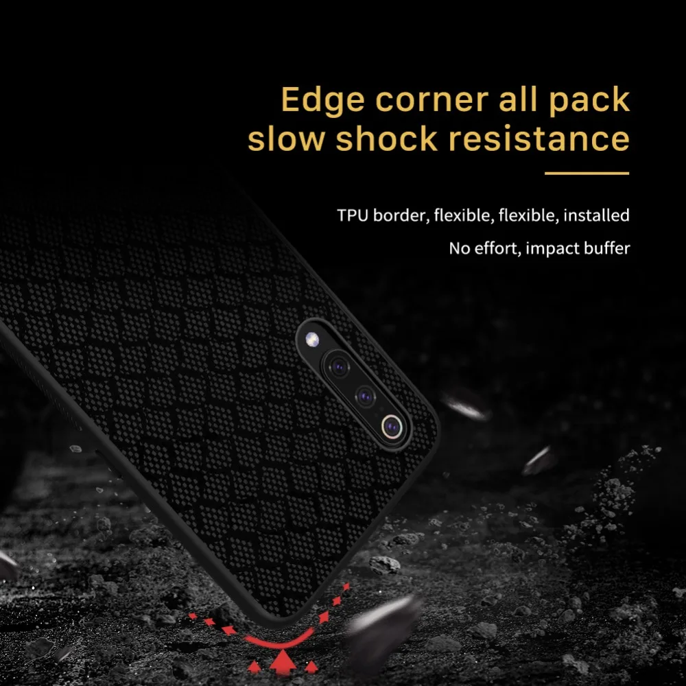 Xiaomi mi 9 чехол s mi 9 Explore ore Cover Nillkin Twinkle чехол Роскошный гибкий TPU PC Блестящий светильник для смартфона для Xiaomi mi 9 M9 Capa