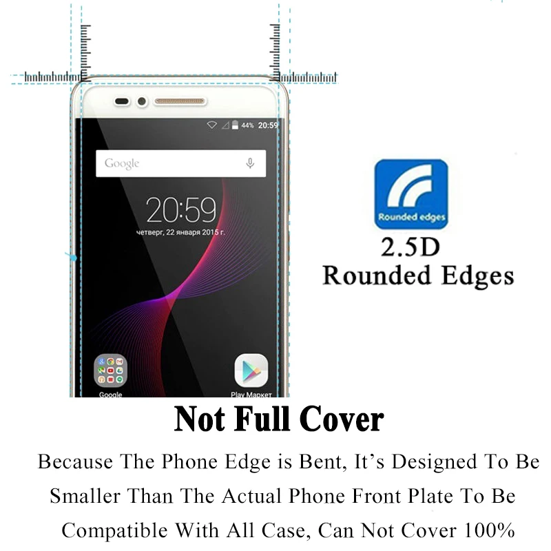Защитное стекло для zte Blade A6 A601 V7 A520 A510 V8 Lite закаленное стекло A V 6 7 8 светильник 7V 8V защитная пленка