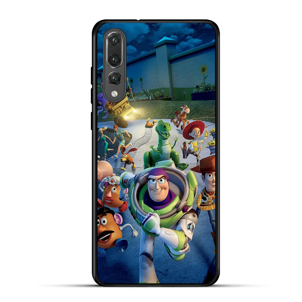 Черный Мягкий ТПУ силиконовый чехол для телефона Huawei Mate 10 lite P8 P9 P10 Lite P20 Pro Mate10 P