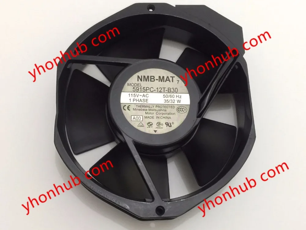 NMB MAT 5915PC 12T B30 A00 DC 115V 35A 150x172x38 мм вентилятор охлаждения сервера|round fan|server fandc fan |