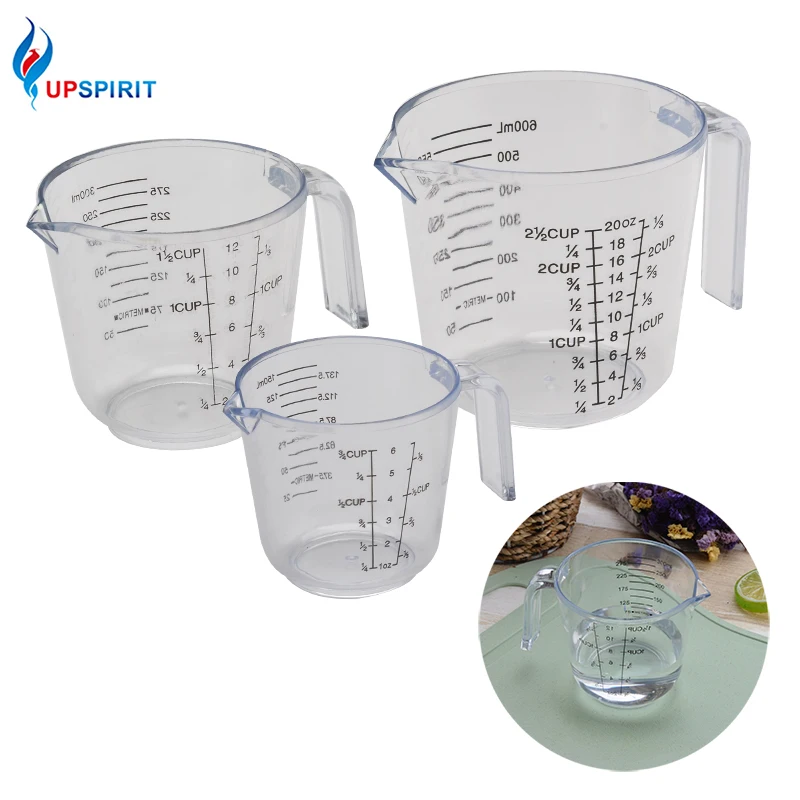 Upspirit PS Food Grade Material Measuring Cup With Scale and Handle Water Milk Egg Yolk Measuring Cup Kitchen Measurement Tool
Upspirit PS Food Grade Material Measuring Cup With Scale and Handle Water Milk Egg Yolk Measuring Cup Kitchen Measurement Tool