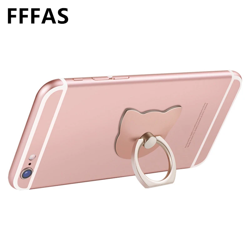FFFAS Bear держатель для мобильного телефона с кольцом на палец Милая подставка