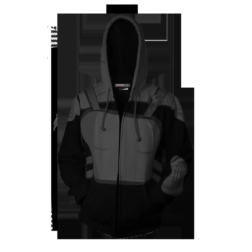 Фильм Голодные игры Katniss Everdeen костюмы толстовки куртки Косплей 3D печатные