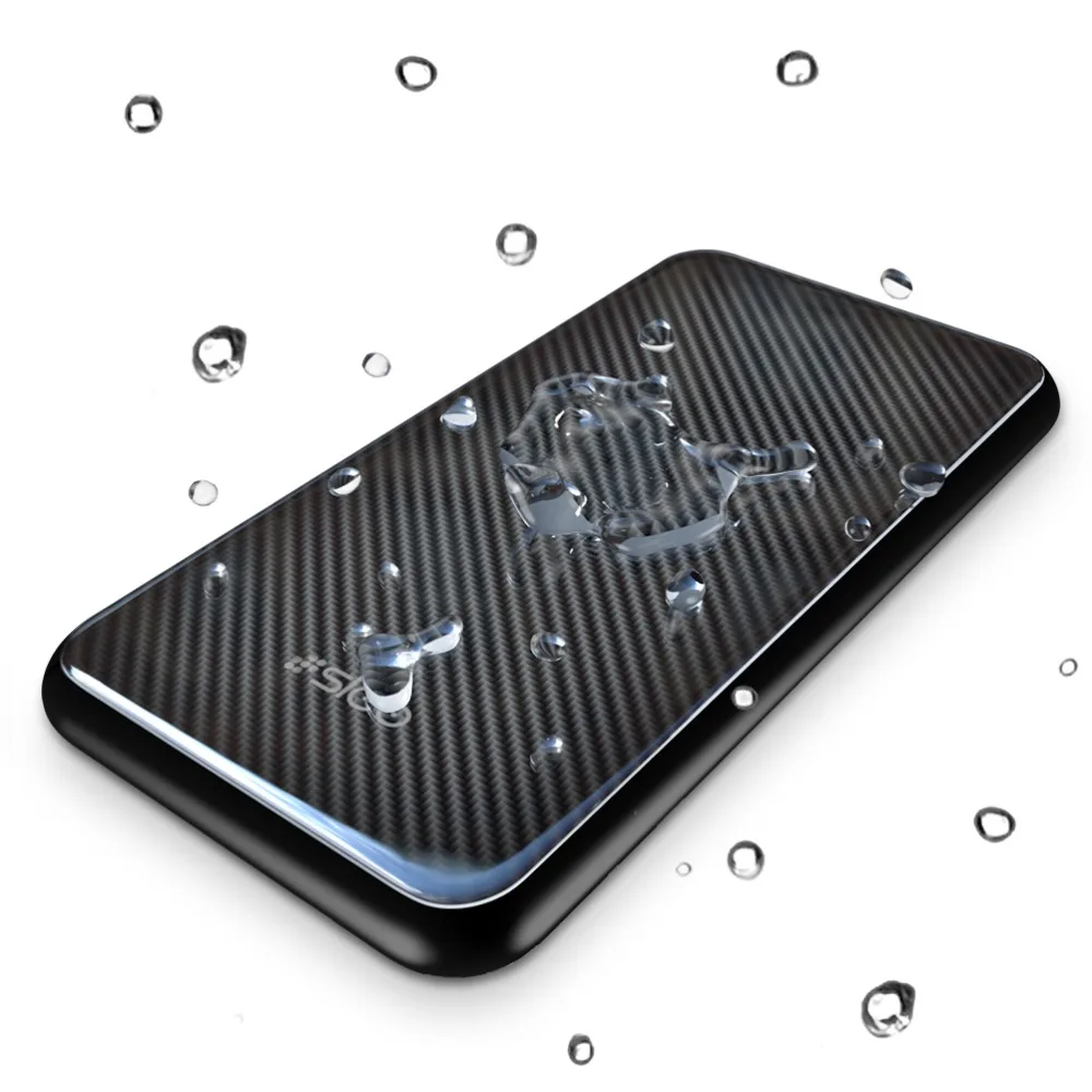 SLEO для Nokia 7 Plus защитное стекло задняя крышка плюс мягкая TPU Frame чехол телефона