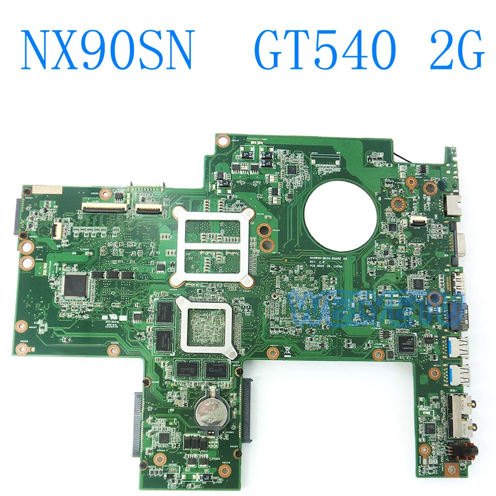 Материнская плата для ноутбука ASUS NX90 NX90S GT 540M 2G материнская HM65 Rev 2 0