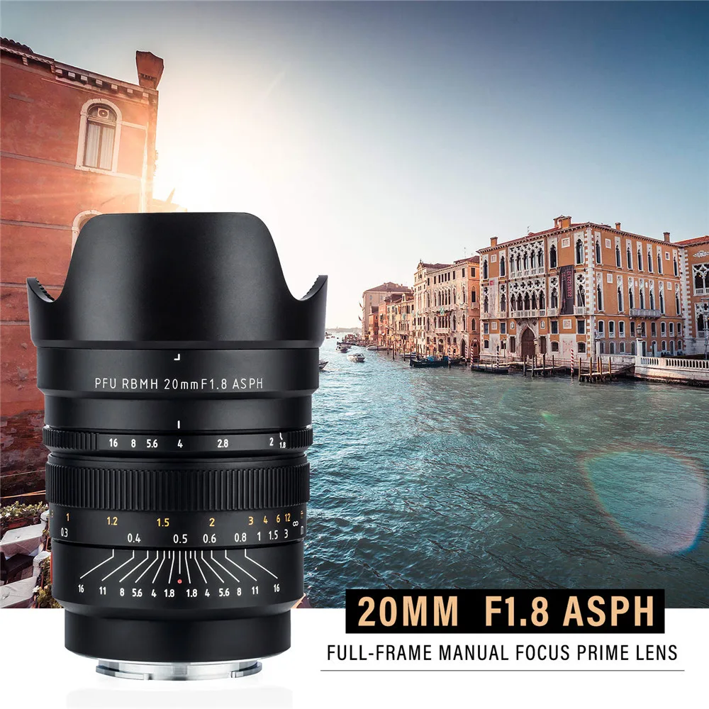 VILTROX 20 мм f1.8 объектив ASPH полнокадровые широкоугольные объективы с постоянным