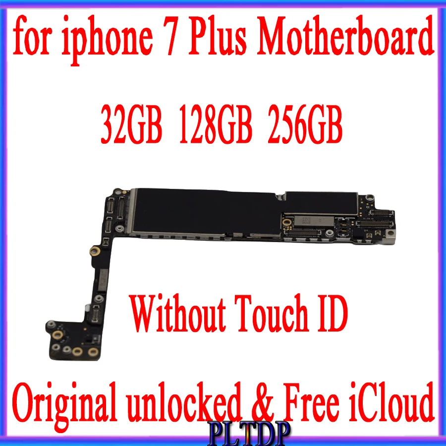 32 ГБ/128 ГБ/256 ГБ для iphone 7 plus материнская плата с Touch ID/без Touch ID, оригинальная разблокированная материнская плата для iphone 7P