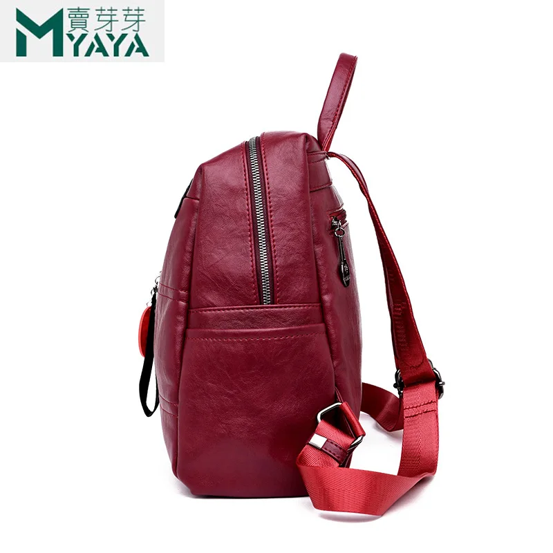 MAIYAYA Для женщин рюкзак высокое качество из искусственной кожи Mochila Escolar школьные