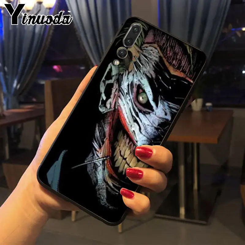 Мягкий чехол для телефона Yinuoda Crazy batman Joker tattoo Design с узором из ТПУ huawei p20lite nova 3i mate20
