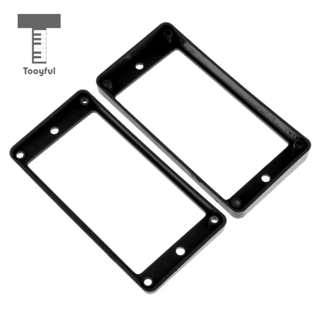 2 шт. пластиковые детали для электрогитары|dual humbuckers|humbucker pickuppickup mounting ring |