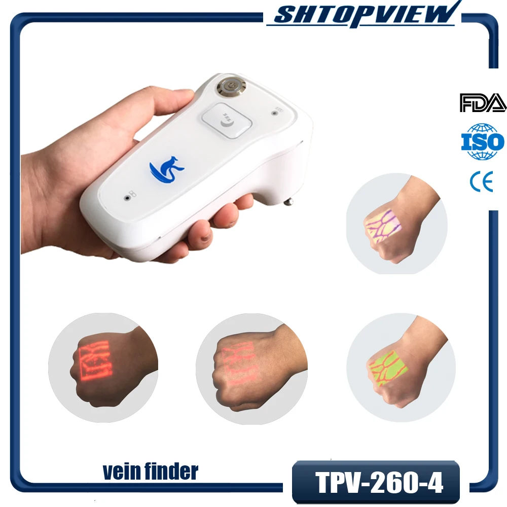 TPV-260-4,, Veinfinder, прибор для просмотра Вены, прибор для освещения вены для использования в клинике или больницах