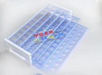 small holes plastic test tube rack not include the test tubes in the picture free shipping