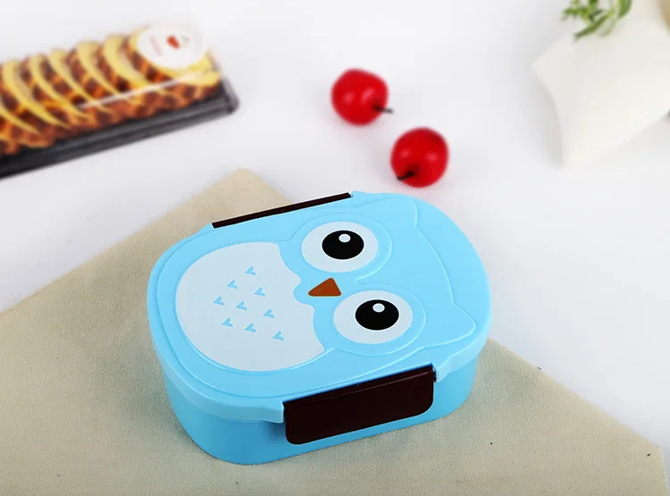Детская миска для микроволновой печи с изображением совы бэнто-коробка обеда