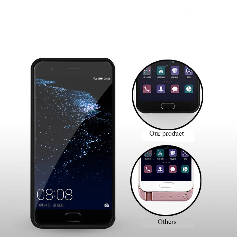 Портативный защитный чехол для телефона с беспроводной зарядкой HUAWEI P10 Plus