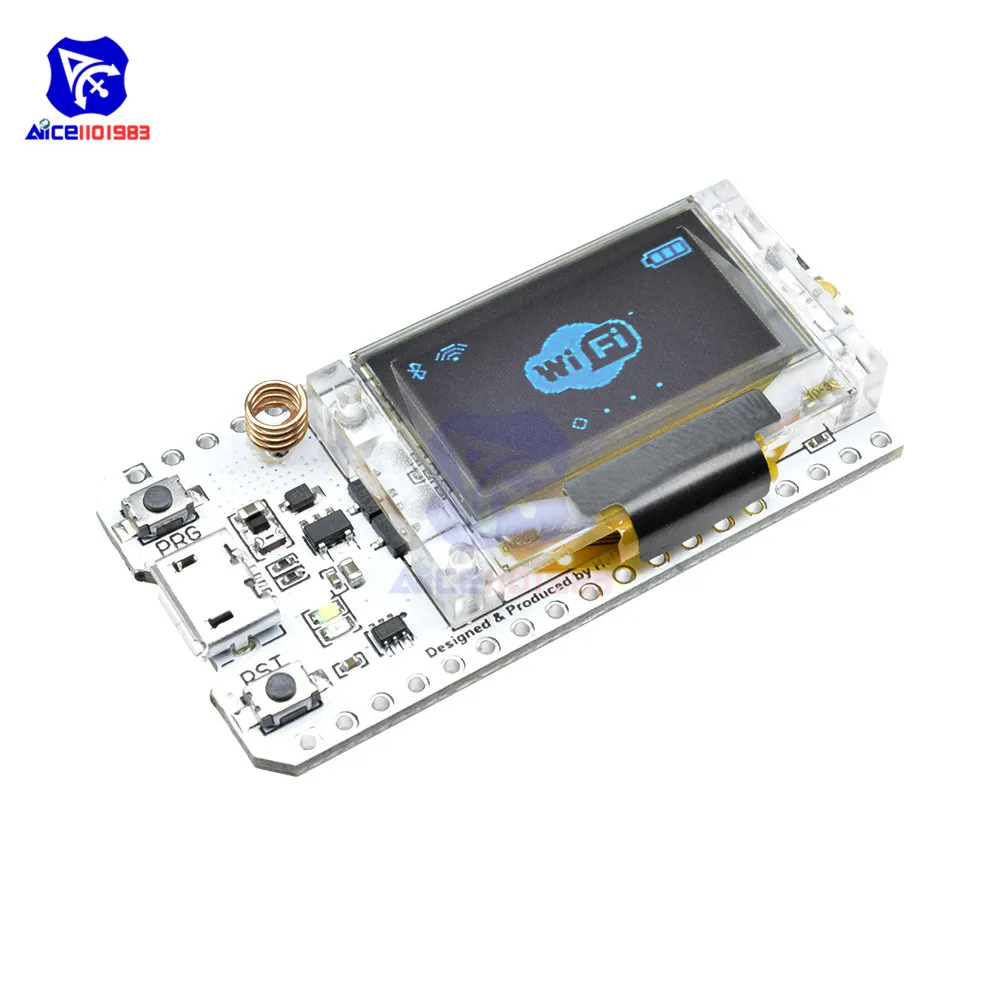 ESP32 LoRa SX1278 0.96 Inch Blue OLED Display Bluetooth WIFI Lora Kit 32 Module IOT Development Board 433MHz for Arduino | Электронные