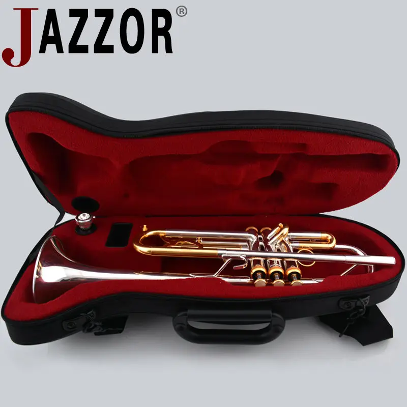 JAZZOR Профессиональный инструмент для ветряных приборов из латуни с чехлом и