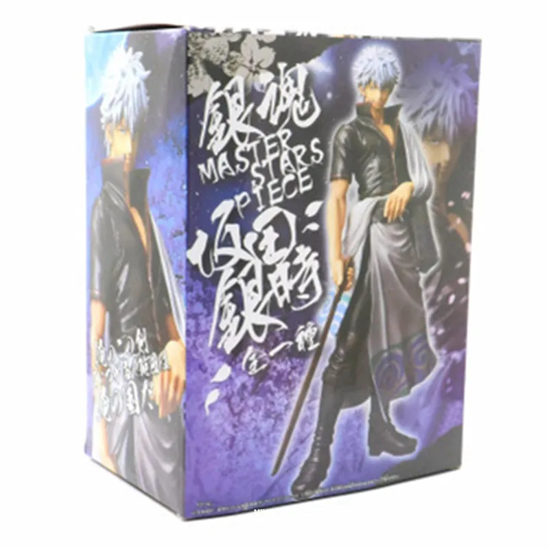 

9" GINTAMA Sakata Gintoki PVC Action Figure Collectible Model Toy BOX 25VM Z253
