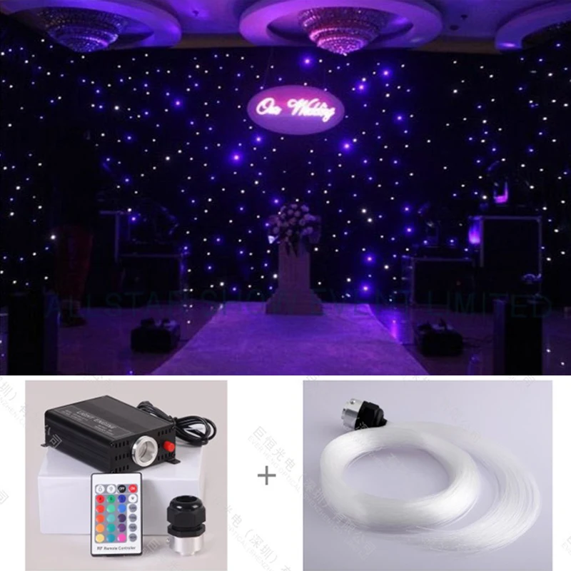 

Wedding Occasion and Event&Party Supplies Type design wedding halls fiber optic starry star light