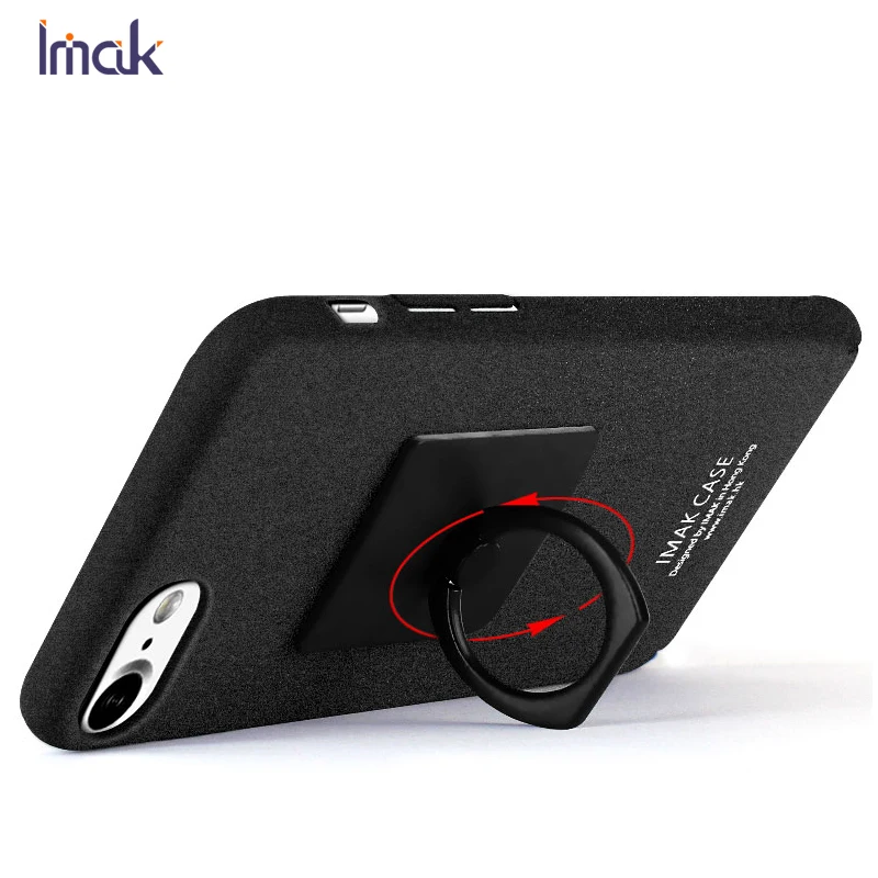 Imak установлены крышка телефона для iphone 7 plus жесткий чехол 5.5 дюймов с ring-stander.Support