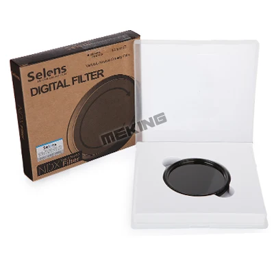 

62mm ND Filter Neutral Density Variable NDX for Nikon Canon camera lens with storage container
