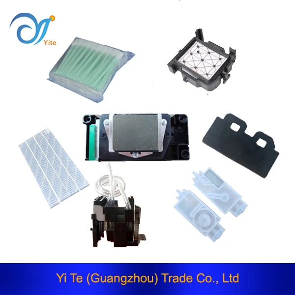 Зеленая коннекторная Печатная головка Mimaki cjv30 на основе эко-растворителя dx5