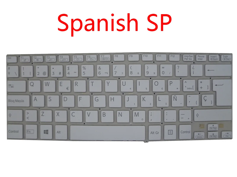 Ноутбук TR SP US клавиатура Po для SONY VAIO SVF14 SVF14E турецкий испанский английский