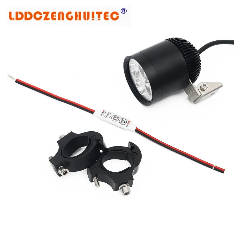 LDDCZENGHUITEC мотоциклетсветильник светодиодные фары головные фонари для скутеров