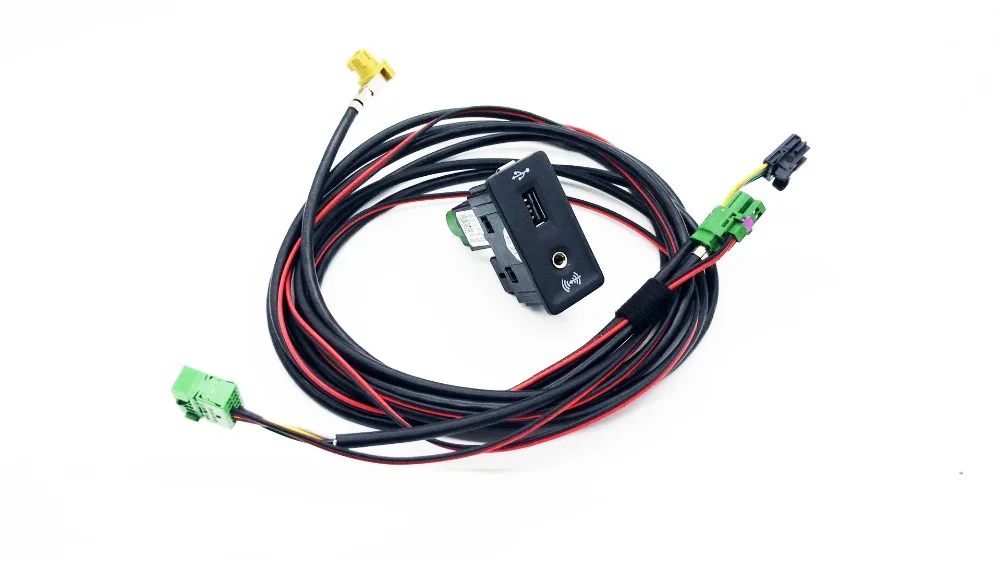CHESHUNZAI для гольфа 7 MK7 CARPLAY USB AUX CarPlay MDI USB AMI установочный Разъем Жгут 5QD035762E 5G0035222E 5G0 035 222