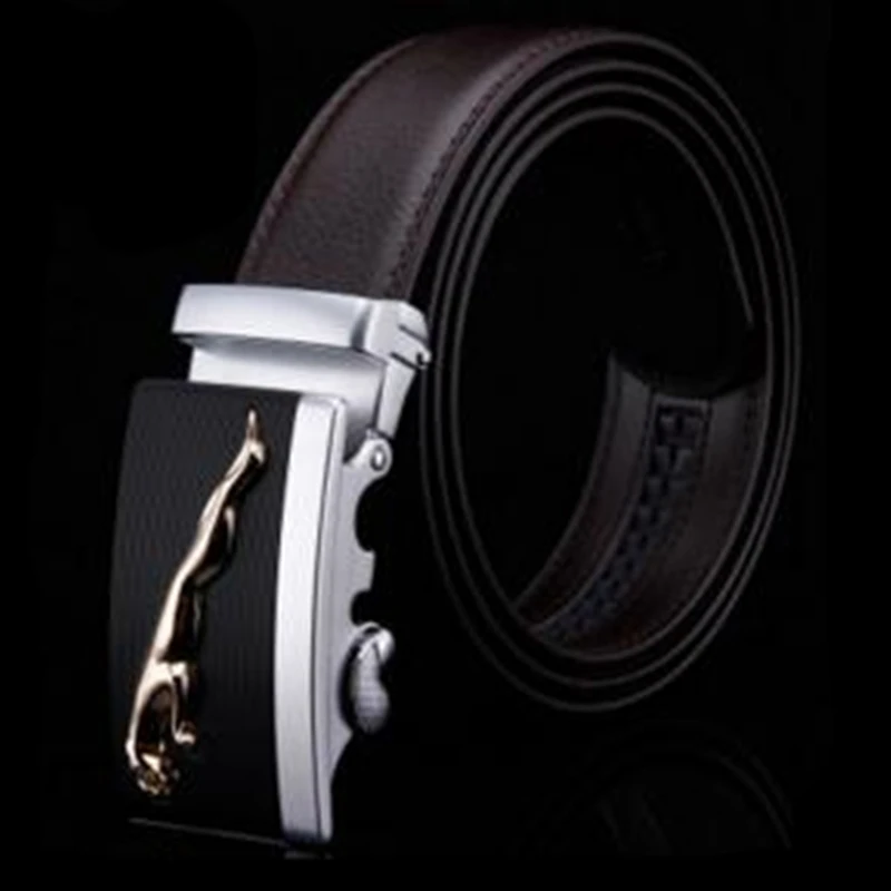 Мужской ремень из воловьей кожи с автоматической пряжкой 2017|cinturones hombre|cowhide beltmans