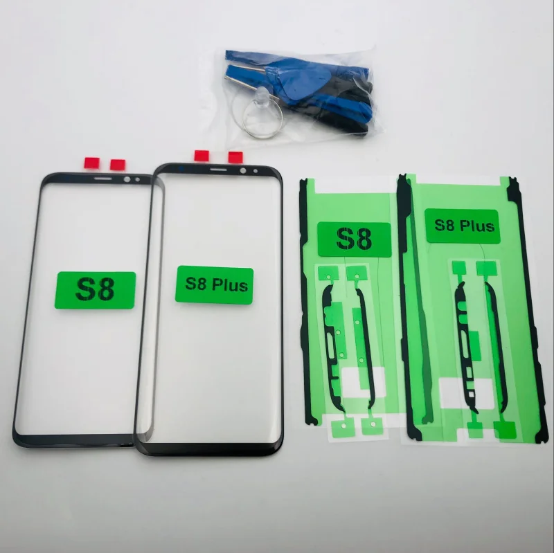 Сменное внешнее стекло для Samsung Galaxy S8 G950 G950F & Plus G955 ЖК дисплей сенсорный экран