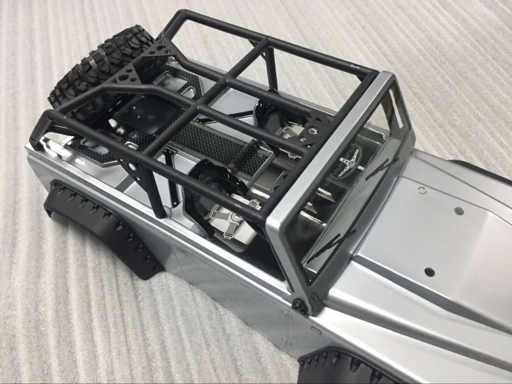 Гонки по оси 2012 Jeep Wrangler Unlimited Rubicon Body . 040 (серый) Сделано в США L450MM W185mm H145mm|jeep body|body