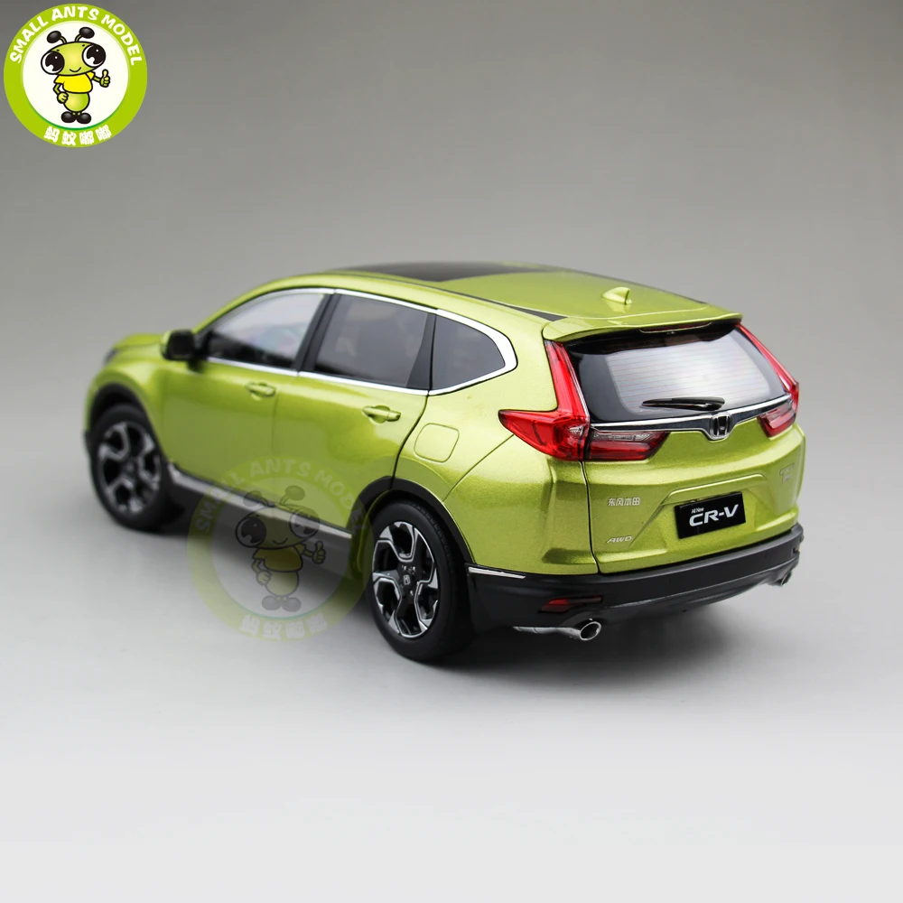 1/18 все новые CRV CR-V SUV литая модель металлический автомобиль внедорожник модель игрушки для детей мальчик девочка подарок коллекция хобби Зеленый