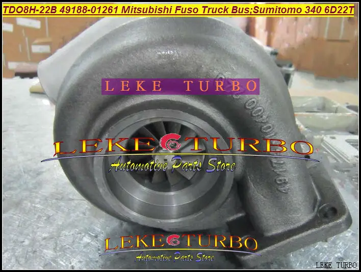 TD08H TDO8H-22B 49188-01261 Турбокомпрессор для Mitsubishi Fuso Truck Bus 6D22T SUMITOMO 340 Различные двигатели
