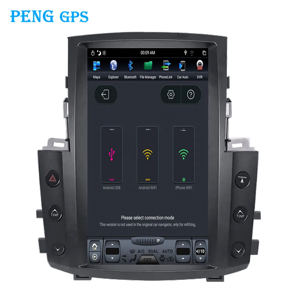 Автомобильная Мультимедийная система Tesla Android 8 1 4 + 64 дюйма без dvd плеера радио gps