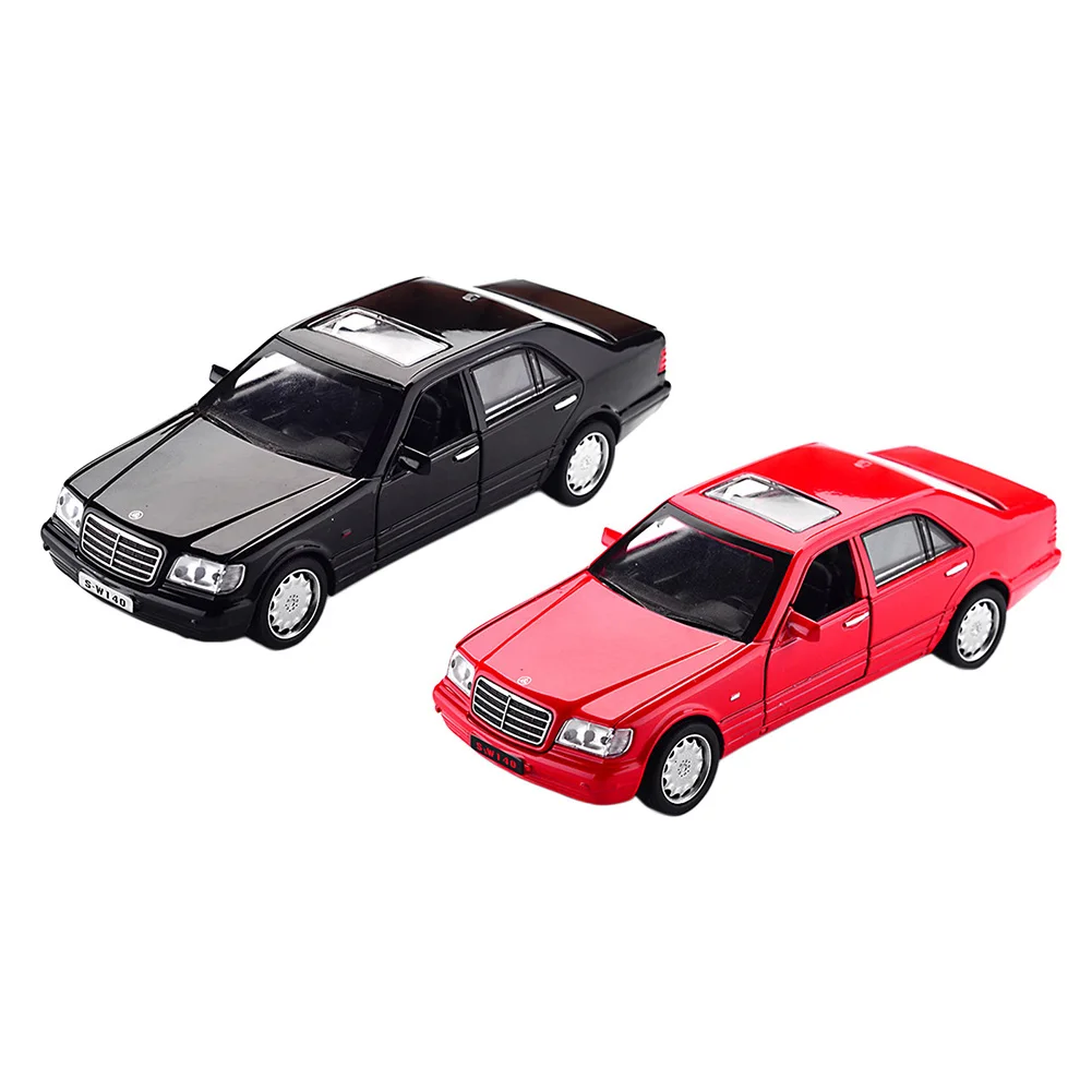 1:32 Mercedes Benz SW140 модель автомобиля из сплава, звуковой светильник, вытяжной игрушечный автомобиль, игрушечный автомобиль из сплава, детский подарок, Новинка