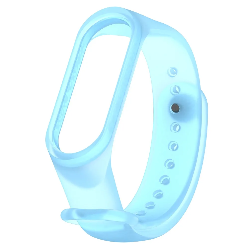 Силиконовый ремешок из ТПУ для Mi band 4 3 сменный Браслет Xiaomi Band сменные браслеты