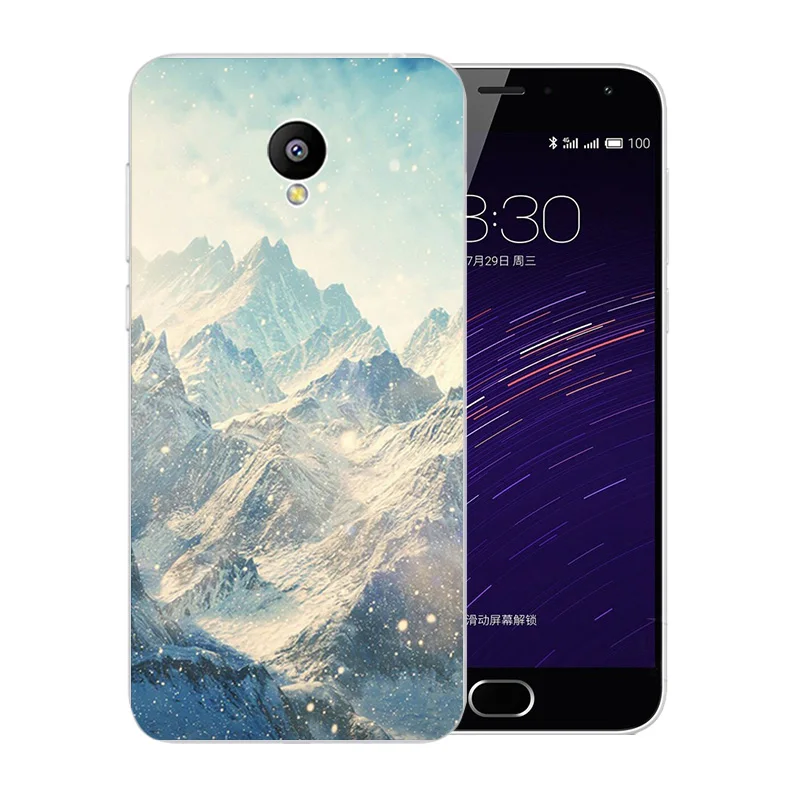 5 0 дюйма для Meizu M2 Mini чехлы телефонов мягкий тонкий прозрачный силиконовый чехол