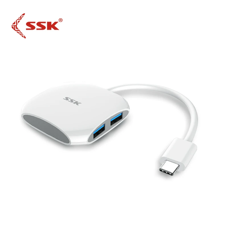 SSK высокоскоростной и производительный 4-портовый концентратор usb 1 Type-C с