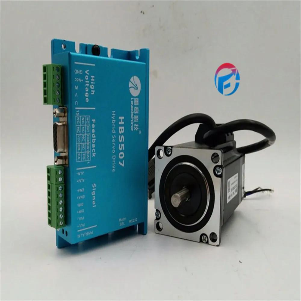 Замкнутый контур Leadshine сервопривод HBS507 57 мм 3 фазный 573HBM20 EC 1000 с линейным