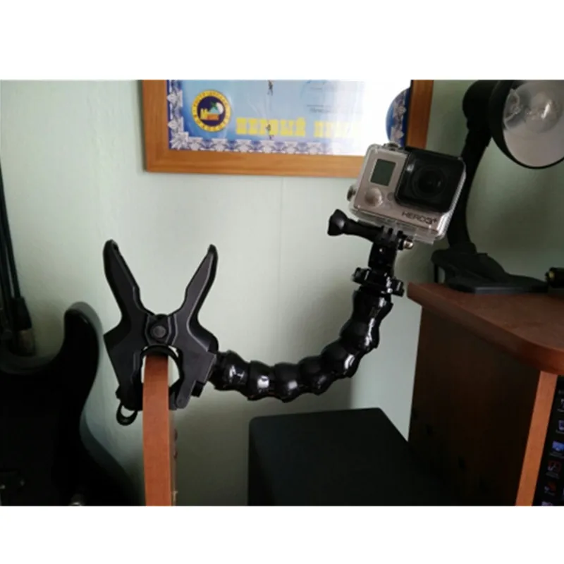 Аксессуары Suptig гибкое зажимное крепление и регулируемая шейка для Gopro hero 5 6 4 3 +