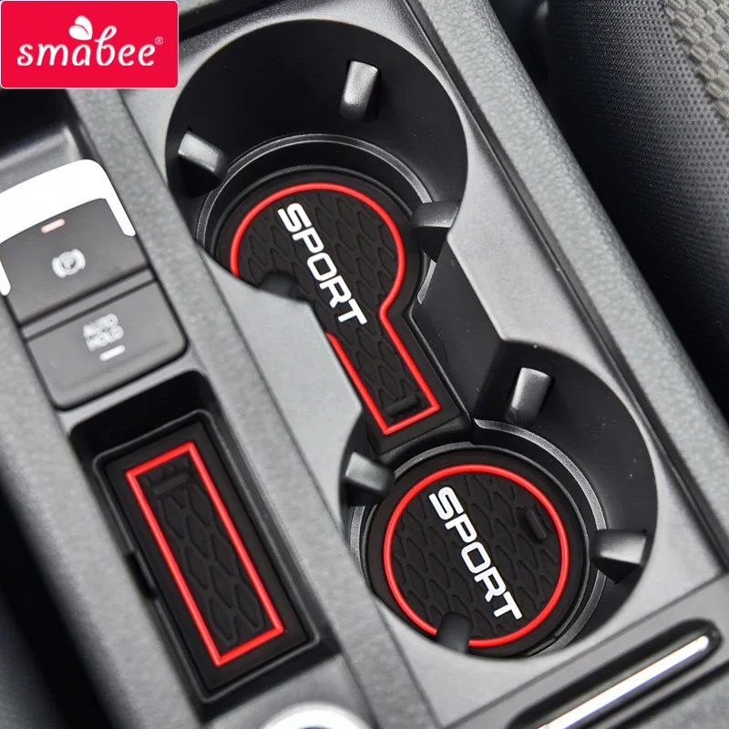 Коврик smabee со слотом для ворот Volkswagen GOLF 7 GTI R MK VII 2013-2019 дверной коврик с пазами