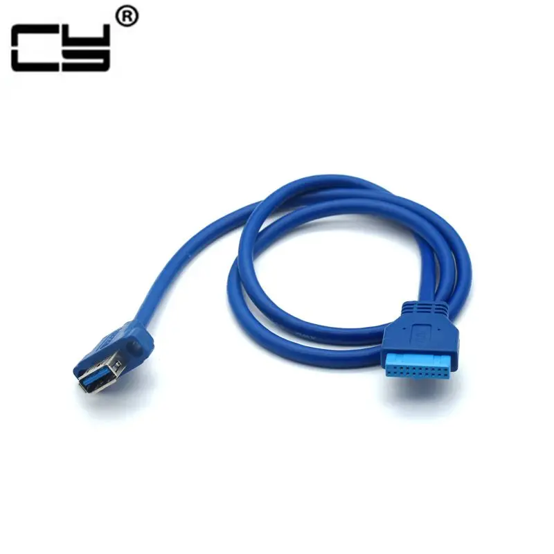 Одиночный порт USB 3 0 Женский PCB крепление панель типа к материнской плате 20Pin